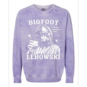 Bigfoot Lebowski IM The Squatch Man Colorblast Crewneck Sweatshirt