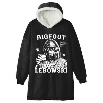 Bigfoot Lebowski IM The Squatch Man Hooded Wearable Blanket