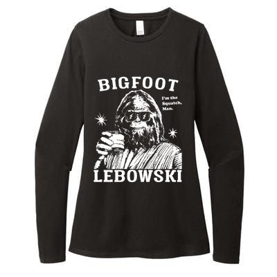 Bigfoot Lebowski IM The Squatch Man Womens CVC Long Sleeve Shirt