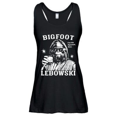 Bigfoot Lebowski IM The Squatch Man Ladies Essential Flowy Tank