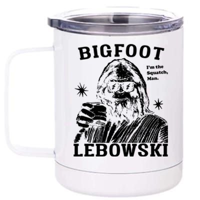 Bigfoot Lebowski IM The Squatch Man 12 oz Stainless Steel Tumbler Cup