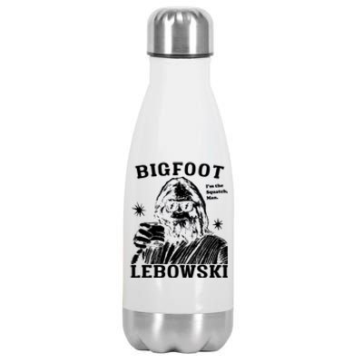 Bigfoot Lebowski IM The Squatch Man Stainless Steel Insulated Water Bottle