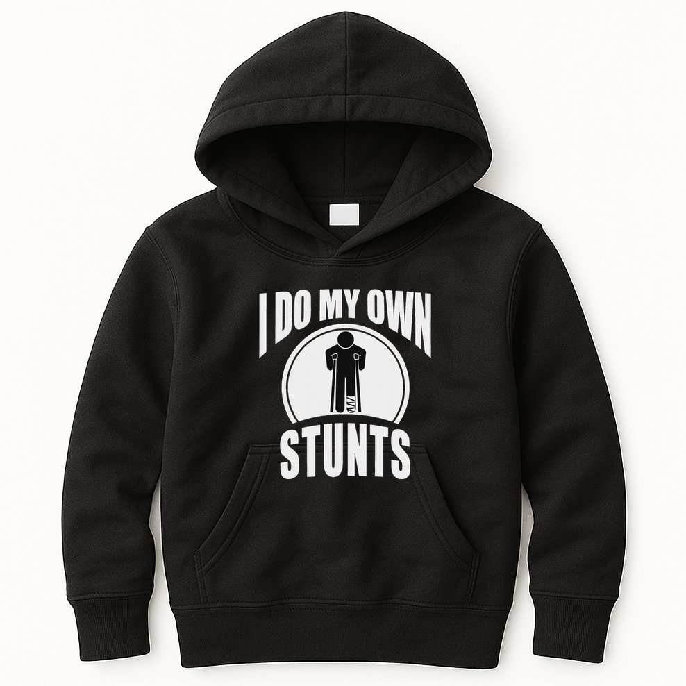 Broken Leg Injury Ankle Knee Funny Get Well Soon Gift Kids Hoodie