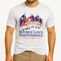Bitches Love Independence 4th Of July Cooling Performance Crew T-Shirt