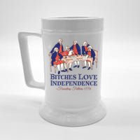 Bitches Love Independence 4th Of July Beer Stein