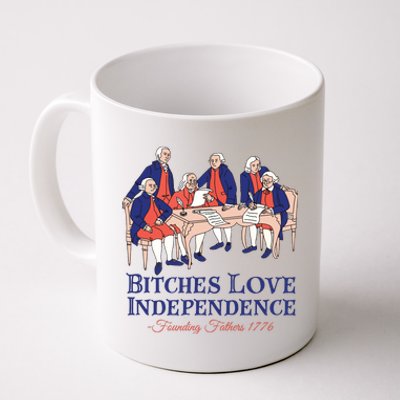 Bitches Love Independence 4th Of July Coffee Mug