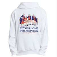 Bitches Love Independence 4th Of July Urban Pullover Hoodie