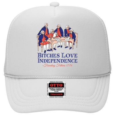 Bitches Love Independence 4th Of July Trucker Hat