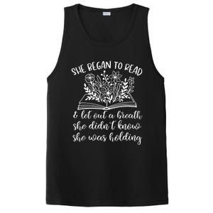 Book Lover Ideas Love To Read Wildflower Book Quotes Cute Gift PosiCharge Competitor Tank