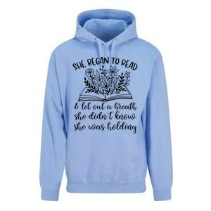 Book Lover Ideas Love To Read Wildflower Book Quotes Cute Gift Unisex Surf Hoodie