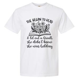 Book Lover Ideas Love To Read Wildflower Book Quotes Cute Gift Garment-Dyed Heavyweight T-Shirt