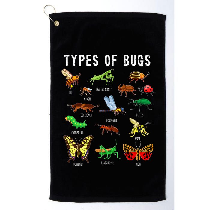 Bug Lover Insect Lover Types Of Bugs Bug Collector Bug Golf Towel