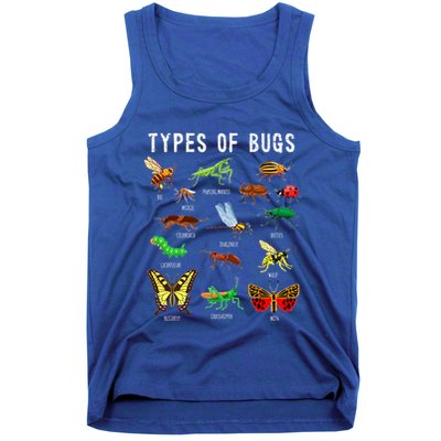 Bug Lover Insect Lover Types Of Bugs Bug Collector Bug Tank Top