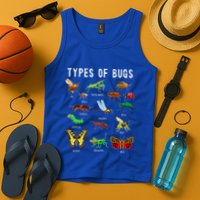 Bug Lover Insect Lover Types Of Bugs Bug Collector Bug Tank Top
