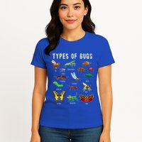 Bug Lover Insect Lover Types Of Bugs Bug Collector Bug Womens T-Shirt