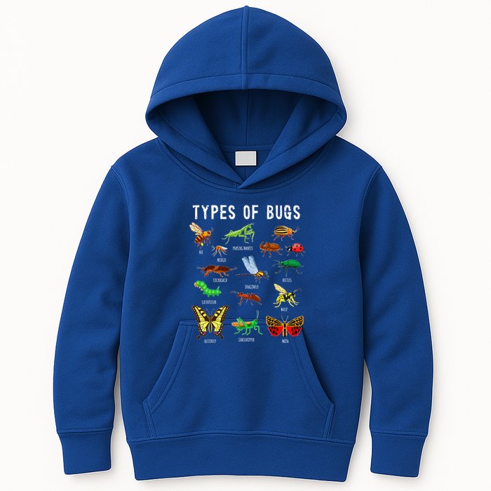 Bug Lover Insect Lover Types Of Bugs Bug Collector Bug Kids Hoodie
