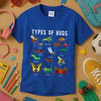 Bug Lover Insect Lover Types Of Bugs Bug Collector Bug Kids T-Shirt