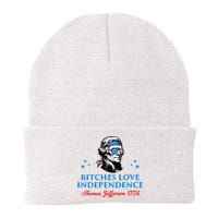 Bitches Love Independence Thomas Jefferson Founding Beanie