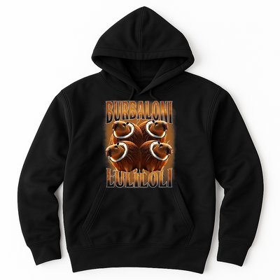 Burbaloni Luliloli Italian Brain Rot Capybara Meme Hoodie