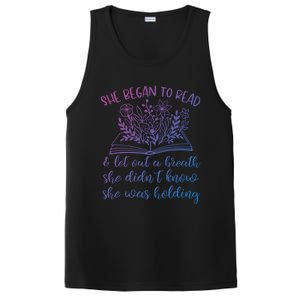 Book Lover Ideas Love To Read Wildflower Book Quotes Cute Gift PosiCharge Competitor Tank