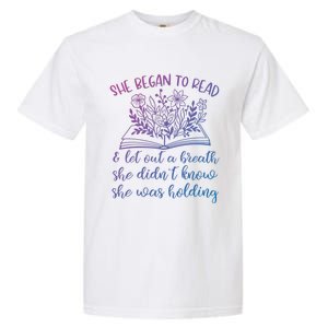 Book Lover Ideas Love To Read Wildflower Book Quotes Cute Gift Garment-Dyed Heavyweight T-Shirt