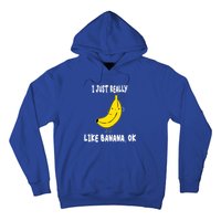 Banana Lover I Just Really Like Banana Fruit Premium Gift Hoodie