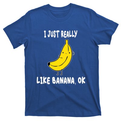 Banana Lover I Just Really Like Banana Fruit Premium Gift T-Shirt