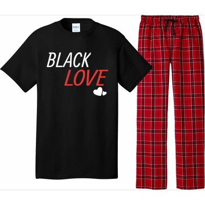 Black Love Is A Beautiful Work Of Art African Couple Gift Funny Gift Pajama Set