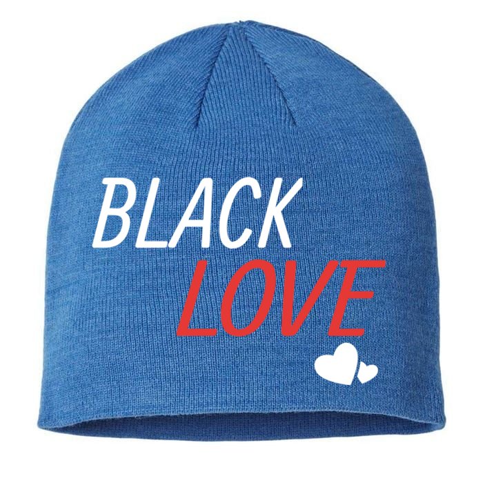 Black Love Is A Beautiful Work Of Art African Couple Gift Funny Gift Sustainable Beanie