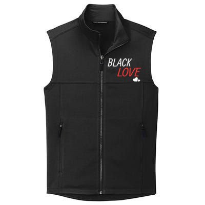 Black Love Is A Beautiful Work Of Art African Couple Gift Funny Gift Collective Smooth Fleece Vest