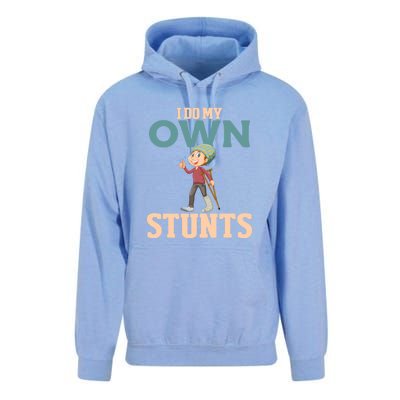 Broken Leg Injury Ankle Knee Funny Get Well Soon Gift Unisex Surf Hoodie