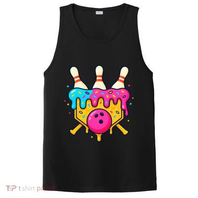 Bowling Lane Ice Cream Drip Home Plate PosiCharge Competitor Tank