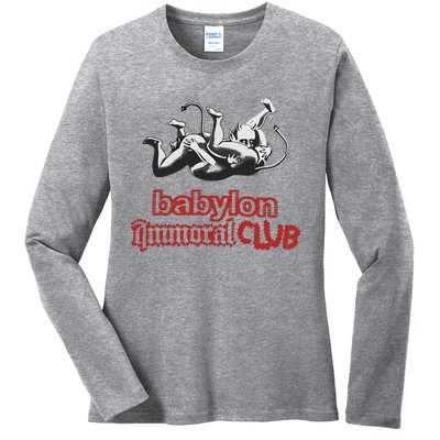 Babylon La Immoral Club Ladies Long Sleeve Shirt