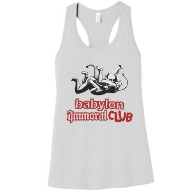 Babylon La Immoral Club Women's Racerback Tank