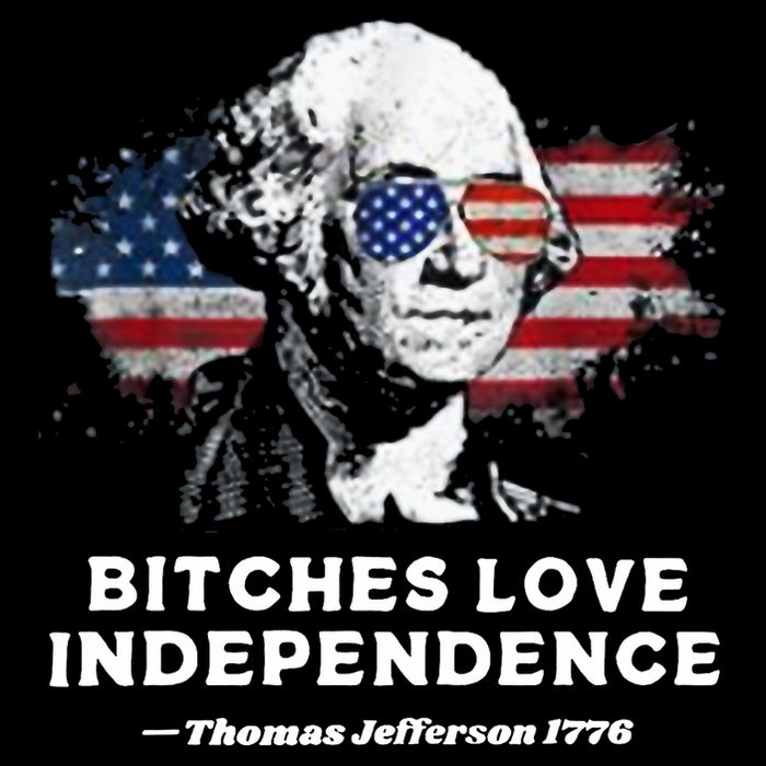 Bitches Love Independence Funny Founding Fathers 4th Of July City Backpack