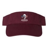 Bitches Love Independence Funny Founding Fathers 4th Of July Visor
