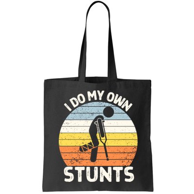 Broken Leg I Do My Own Stunts Vintage Gift Bag