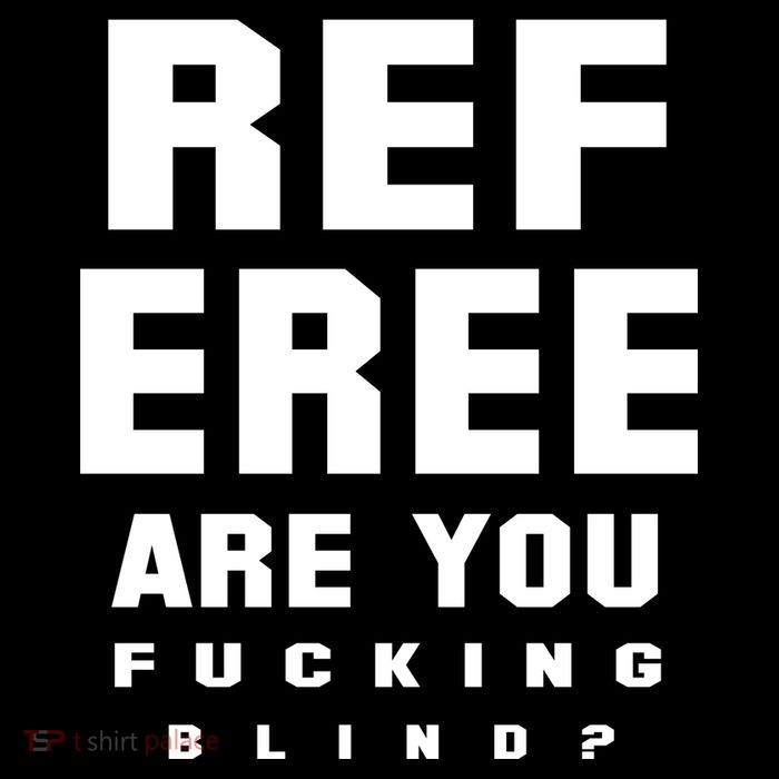 Blind Referee Funny Tall T-Shirt