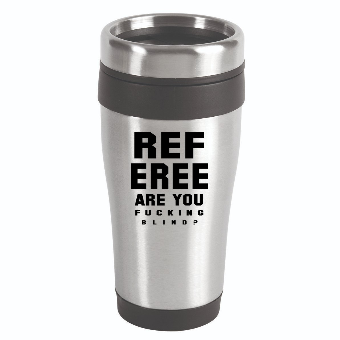 Blind Referee Funny 16oz Travel Tumbler