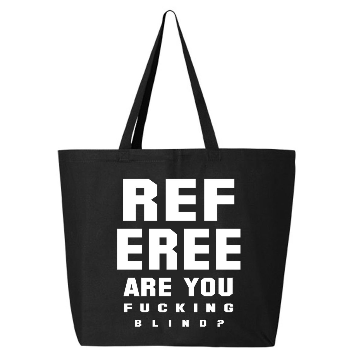 Blind Referee Funny 25L Jumbo Tote