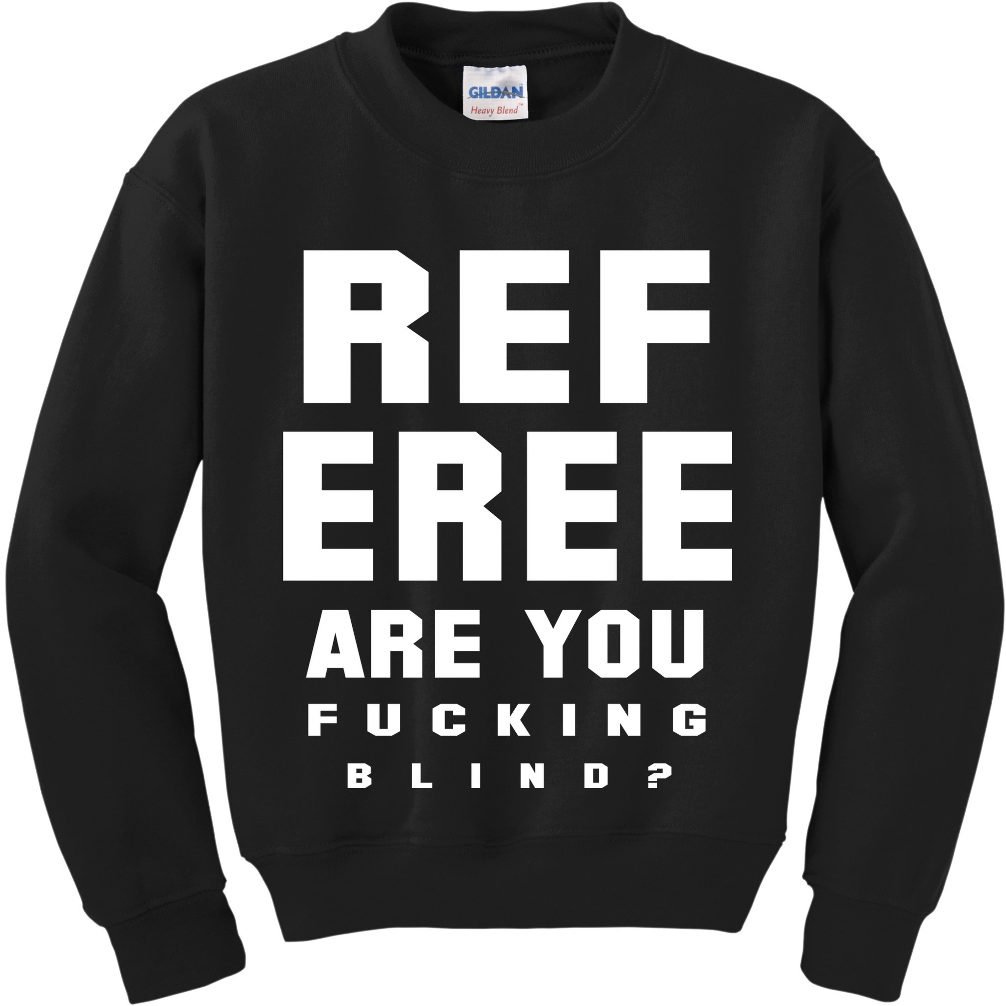 Blind Referee Funny Kids Sweatshirt