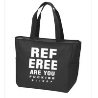 Blind Referee Funny Zip Tote Bag