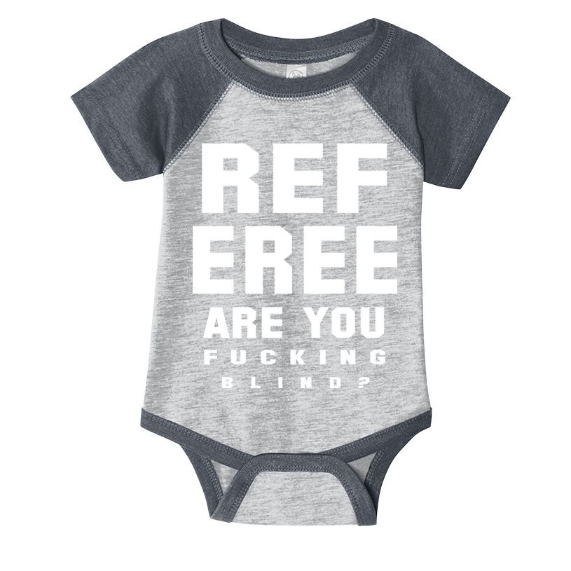 Blind Referee Funny Infant Baby Jersey Bodysuit