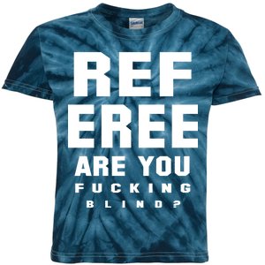 Blind Referee Funny Kids Tie-Dye T-Shirt