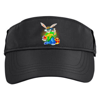 Blinged Easter Bunny Adult Drive Performance Visor