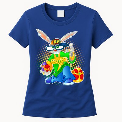 Blinged Easter Bunny Womens T-Shirt