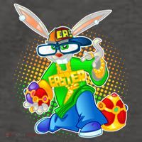 Blinged Easter Bunny Vector Backpack