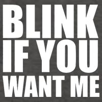 Blink If You Want Me Vector Backpack