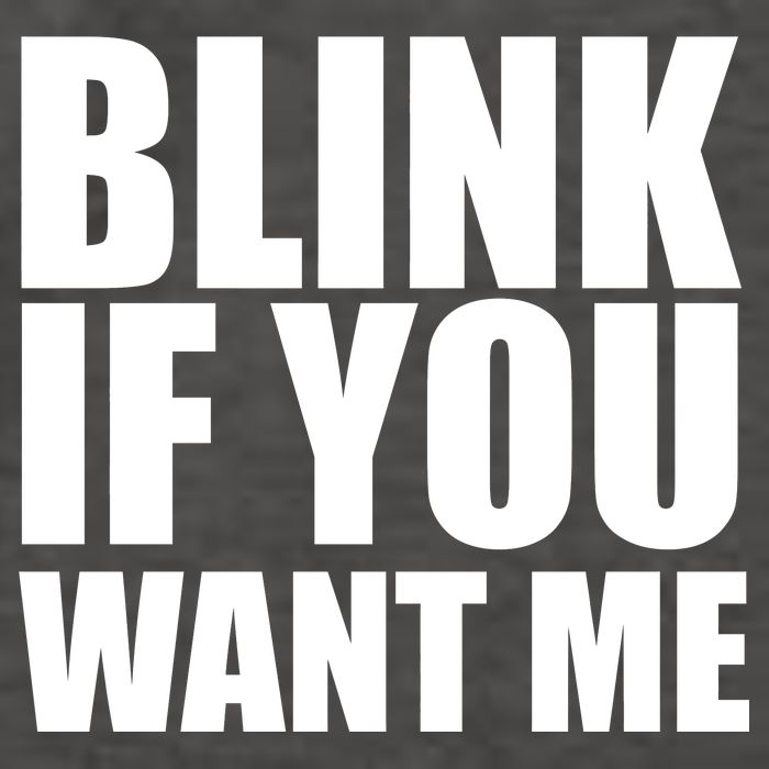 Blink If You Want Me Vector Backpack