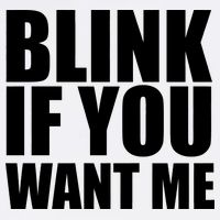 Blink If You Want Me Garment-Dyed Sweatshirt